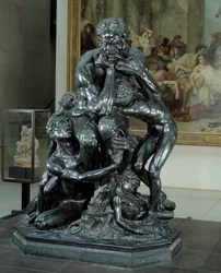 Ugolin Pisan tyranni. Kuva helvetistä Danten "jumalaisessa komediassa". Jean Baptiste (Jean-Baptiste) Carpeaux