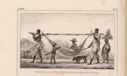 Chacran omistajan paluu kaupunkiin, 1835