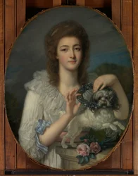 Prinsessa Vervoir Nikolaarvanan galvanoitu 5-, k. ೧೭೮೦- ೮೨.