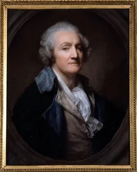 Jean Baptiste Greuzen (1725-1805) omakuvamaalaus 1700-luvun su. 0,73x0,59 m