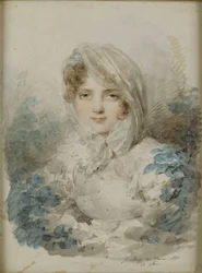 Ekaterina Pavlovna Bagrationin muotokuva 1783-1857, s. Skavronska