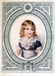 Muotokuva Rooman kuninkaan (Napoleon II), keisari Napoleon I:n pojasta (1769-1821) - Isabey, 1800-luvun alku.