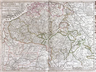 Belgian kartta (kaiverrus