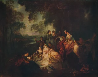 Country Party, c1722, c1915