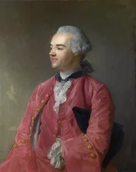 Perronneau, Jean-Baptiste (1715-1783) Muotokuva kirjailijasta Jacques Cazotte (1719-1792) Öljy kankaalle n. 1760 National Gallery, Lontoo 92,1x73