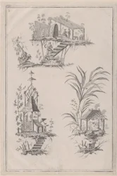 Chinoiserie Ornaments, n. 1760-85.