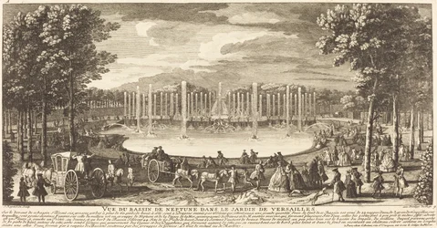 Näkymä Bassin de Neptune -vuorelle Versailles