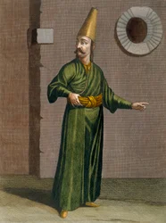 Lulufli-Baltadgi, kuvalaatta 10 Charles de Ferriolin teoksesta "Sadan Levantin eri kansoja esittävän vedoksen kokoelma", kaivertanut Gérard Scotin (1671-1716), 1707-08