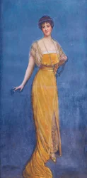Madame Blanche Vesnitch, os. Ulman, muotokuva, 1913.