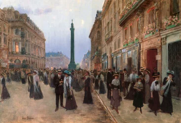 Rue de la Paix, Pariisi, 1907