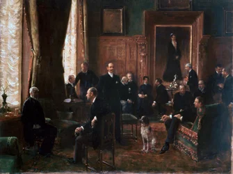 Kreivitär Potockan salonki, 1887