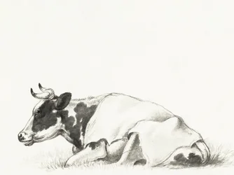 Jean Bernardin teos ”Lying Cow”