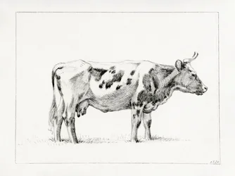 Seisova lehmä (1820)