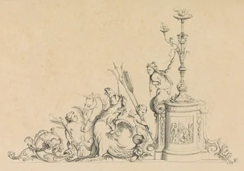 Arabesque-malleja moneen käyttöön Keksijä J.B. Toro, 1716, 1716.