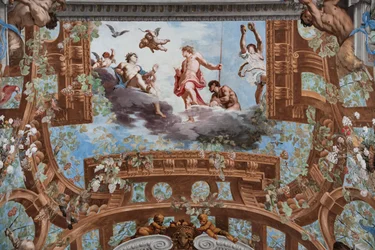 Bacchus ja Venus ja putti