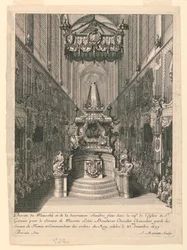 Louis Boucheratin katafalkki, toinen osavaltio, St. Gervais, Pariisi