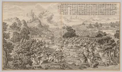 Voitto Heluo Heshissä: Kapinoiden tukahduttamisen taistelukohtauksista..., n. 1765-1774.