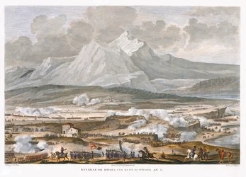"La batalla de Rivoli, 25 i 26 Nivose, any 5" gener de 1797 finlandès