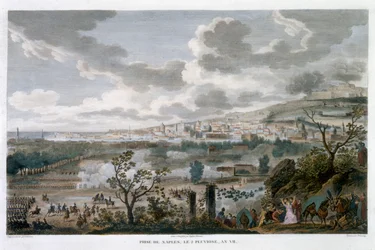"Napolin vangitseminen, 2 Pluviose, vuosi 7", 23. tammikuuta 1799