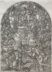 The Apocalypse: St. John kutsuttiin taivaaseen, 1555.