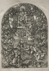 The Apocalypse: St. John kutsuttiin taivaaseen, 1546-1556.