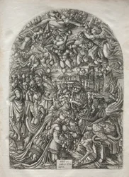 Apokalypsi: Aurinkoon pukeutunut nainen, 1546-1556.