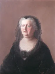 Elisabeth Christine Braunschweig-Wolfenbüttel, Saksan keisarinna (1691-1750), Pyhän saksalais-roomalaisen keisarin Kaarle VI:n puoliso (1685-1740), 1743-44