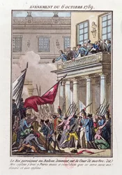 Ludvig XVI ilmestyy Versailles