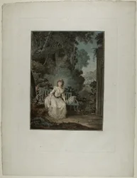 Madame Dugazon oopperassa "Nina, ou La folle par amour" (Nina tai Rakkauden hulluttama nainen)