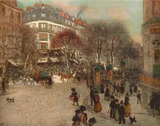 Boulevard Des Italiens, Pariisi, 1908
