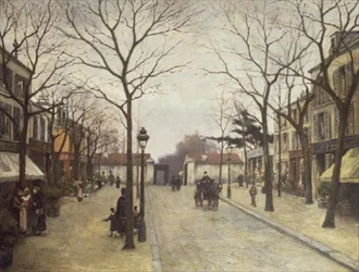 Pariisi, mahdollisesti Porte de Clichy