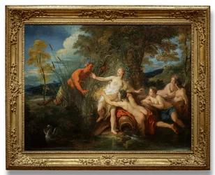 Pan ja Syrinx, 1720.