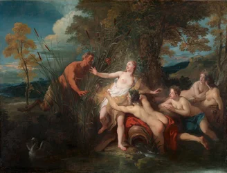 Pan ja Syrinx, 1720