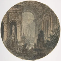 Arkkitehtoninen fantasia, 1700-luku.