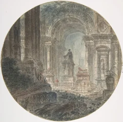 Arkkitehtoninen fantasia, 1700-luvun loppu.