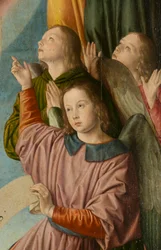 Enkelit, yksityiskohdat. Moulinsin mestarin triptyykki