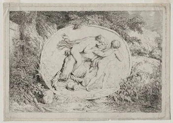 Bachchanals: nymfi austa että satyr, ೧೭೬೩.
