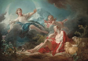 Diana ja Endymion, c. 17531756.