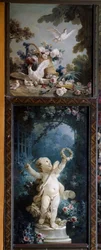 Jean Baptiste Huetin (1745-1811) ja Jean Honore Fragonardin (1732-1806) toteuttamat Hatlosion des eggs et l