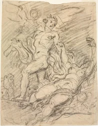 Orpheus ja Eurydice recto, n. 1761.