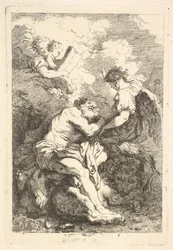Pyhän Hieromuksen visio, n. 1761-65.