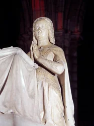 Anna Bretagnen (1477-1514) ja Ludvig XII:n haudan Orant. John Juste I:n (1485-1549) veistos