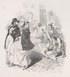 Vain kaikkialla on vesihanoja, minkä tahansa muotoisia kastelukannuja, minkä tahansa kokoisia lapioita ja kattiloita..., 1843.