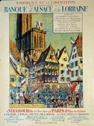 Vapautuksen lainaus alsacen ja lorrainen rannalla (Alsace-Lorraine)