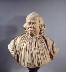 Tähtitieteilijä Alexandre Gui Pingre (1711-1796). Jean Jacques Caffierin (1725-1792) terrakottarintakuva 1788 Pariisi, Musee du Louvre