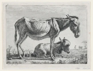 Jenny varsansa kanssa, 1797.