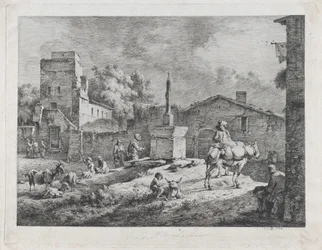 Vista de Saint-Andéol, 1774. finlandès
