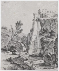 Vesiputous Breenbergin jälkeen, 1764.