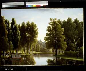 The Park At Mortefontaine (öljy kankaalle)