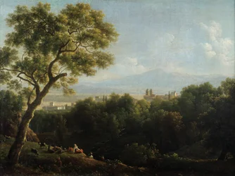 Näkymä Frascatille, 1820